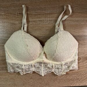 Victoria’s Secret PINK Cream Lace Bralette